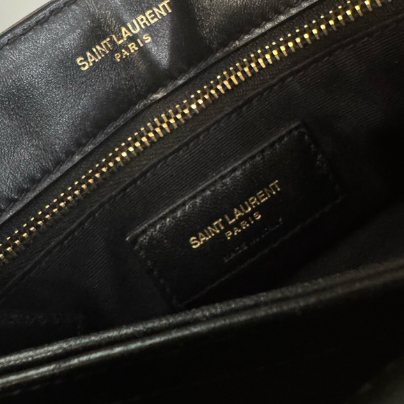 Saint Laurent Gold mini lou lou bag - Picture 13 of 14